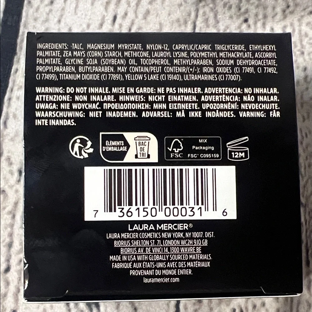 NIB! Laura Mercier -Loose Setting Powder - Translucent 1oz